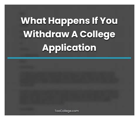 Can you withdraw and resubmit a college application